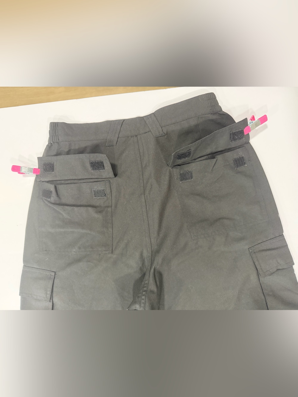 Prospirit Black Zip-Off Cargo Pants - Picture 6 of 10
